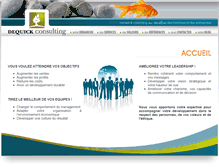 Tablet Screenshot of dequick-consulting.com